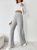 Women's Pants Capris  Autumn And Winter TEMU Casual Loose Knitted Trousers For Women T240104