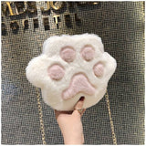 peopleterritory Paw Fluffy Bag