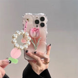 peopleterritory 3D Tulip Flower Phone Case