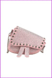 peopleterritory Fashion Rhinestone Chain One Shoulder Mini Bags