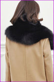 peopleterritory Full Pelt Fox Fur Collar Scarf DO1342