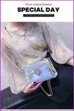 peopleterritory Jelly Holo Shoulder Bag Purse