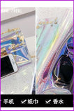 peopleterritory Jelly Holo Shoulder Bag Purse