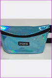 peopleterritory Laser Fanny Pack Pink Girl Bag Waist Bag Women Travel Handbags F093