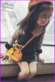peopleterritory Lovely PU Chain Kids Purse Handbags F071
