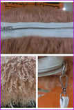 peopleterritory Mongolian Lamb Fur Handbag DF070