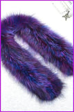 peopleterritory Multi Color Fox Fur Scarf DO1247