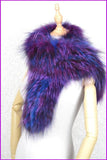 peopleterritory Multi Color Fox Fur Scarf DO1247