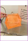 peopleterritory New Transparent PVC Shoulder Bags FC383