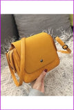 peopleterritory PU Pure Color Fashion Versatile Women's Shoulder Bags FW10007