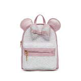 Girls Backpacks Kids School Bags Clear Sequin Leather Book Backpack Cartoon Fashion Bows Children Accessories Cute