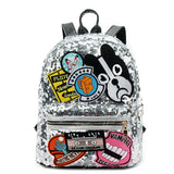 Fashion Korean Kids Backpack Kindergarten Children School Bags Cute Sequins Graffiti Shoulders Bags Kids Snacks Travel Bags Christmas Gifts