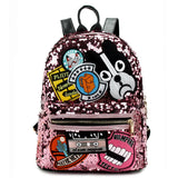 Fashion Korean Kids Backpack Kindergarten Children School Bags Cute Sequins Graffiti Shoulders Bags Kids Snacks Travel Bags Christmas Gifts