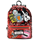 Fashion Korean Kids Backpack Kindergarten Children School Bags Cute Sequins Graffiti Shoulders Bags Kids Snacks Travel Bags Christmas Gifts