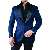 Handsome Double-Breasted Groomsmen Peak Lapel Groom Tuxedos Men Suits Wedding/Prom/Dinner Man Blazer(Jacket+Pants+Tie) B165