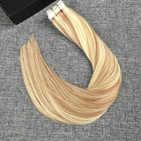 Remy Tape in Hair Extensions Brazilian 100% Real Human Hair Skin Weft Invisible Double Sided Tape 20pcs 16-24inch