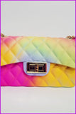 peopleterritory Rainbow Jelly Shoulder Bag F044