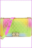 peopleterritory Rainbow Jelly Shoulder Bag F045