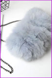 peopleterritory Real Fox Fur Warmer Bag F1061