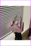 peopleterritory Special Design Heart-Shaped Embroidery Bag FC1380