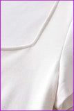 peopleterritory Square Collar Short Sleeve Zipper Up T-Shirt DB206