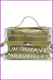 peopleterritory Transparent Jelly PVC Shoulder Bags Handbags F472