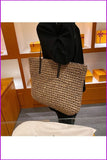 peopleterritory Weave Fashion Casual Large Capacity Women's Bag FC456