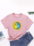 peopleterritory Casual Simple Comfy Women Short Sleeve T-Shirt