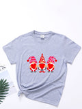 peopleterritory Crew Neck Leisure Stylish Short Sleeve T-Shirt