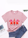 peopleterritory Crew Neck Leisure Stylish Short Sleeve T-Shirt