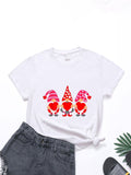 peopleterritory Crew Neck Leisure Stylish Short Sleeve T-Shirt