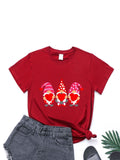 peopleterritory Crew Neck Leisure Stylish Short Sleeve T-Shirt