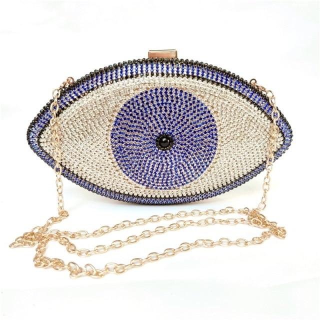 peopleterritory Evil Eye Rhinestone Bags