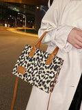 peopleterritory Fashion Leopard Tote Bag For Women