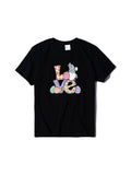 peopleterritory Letter Printed Casual Women T-Shirt For Summer