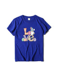 peopleterritory Letter Printed Casual Women T-Shirt For Summer