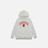 Territory Focus Letter Embroidery Hoodie
