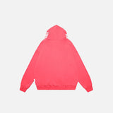 Territory Y2k Letter Print Zip-up Hoodie