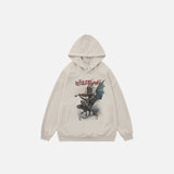 Territory Artist Devil Graphic Print Hoodie