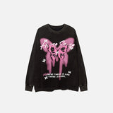 Territory High Street Butterfly Washed Sweatshirt