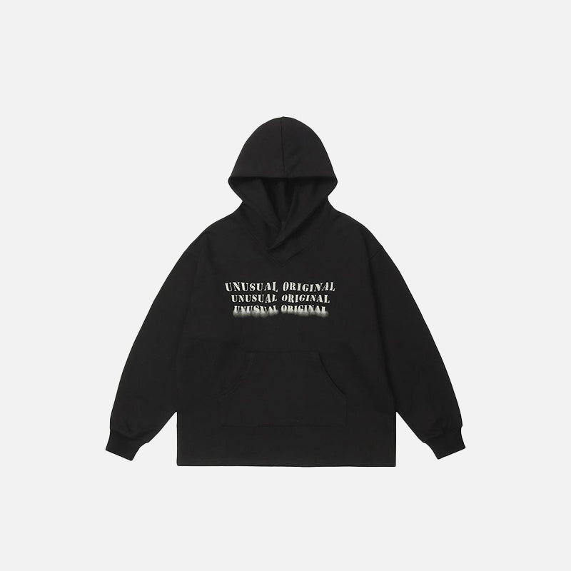 Territory Vintage Loneliness Print Hoodie