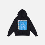 Territory Abstract Graphic Print Hoodie