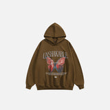 Territory Unshakable Butterfly Graphic Hoodie