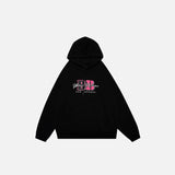 Territory Back To Back Letter Print Hoodie