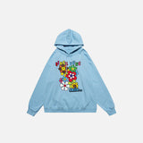 Territory Smiley Sunflowers Retro Hoodie