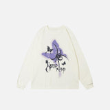 Territory Butterfly and Spider Graphic Sweatshirt