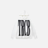 Territory Embroidery Letter Print Hoodie