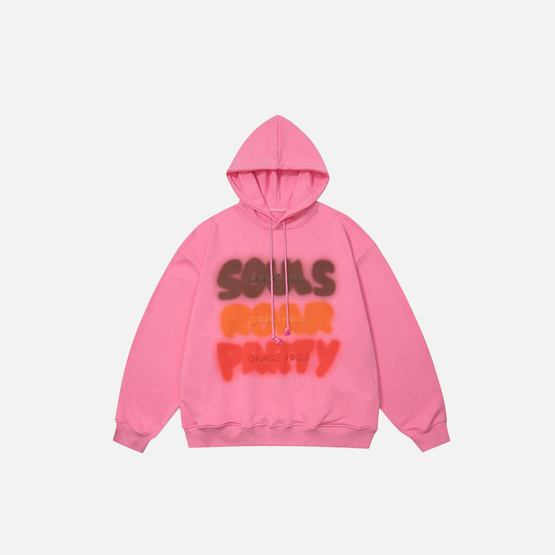 Territory Souls And Party Print Hoodie