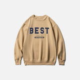 Territory "Best" Print Oversized Sweatshirt
