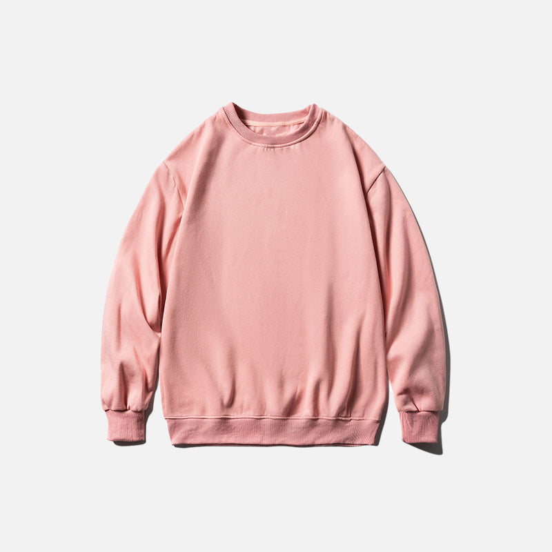 Territory Solid Color Blank Oversized Sweatshirt